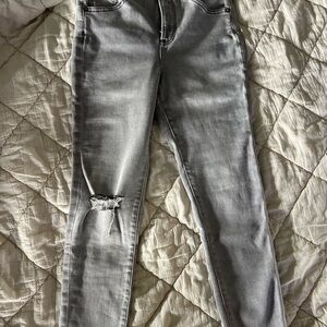 Express Women's Gray Jeans